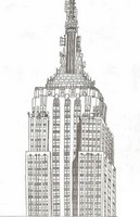 Kolorowanka Empire State Building