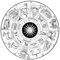 Art Therapy coloring page Zodiac