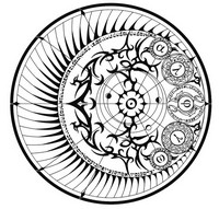 Art Therapy coloring page Cercle Astre