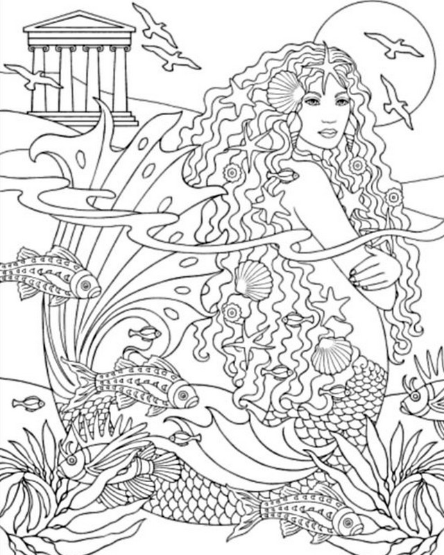 ocean theme coloring pages - photo #27