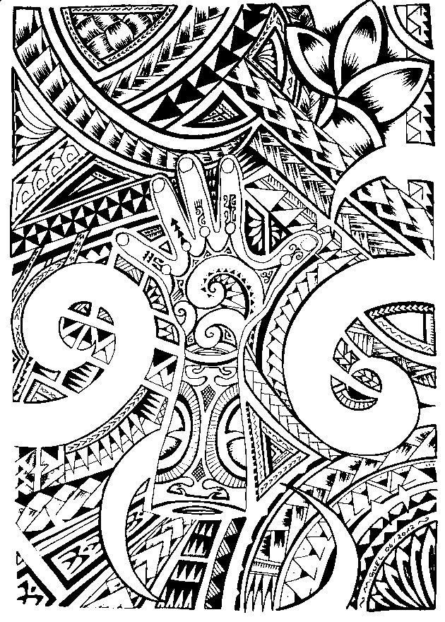 tatoo coloring pages - photo #36