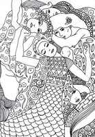 Art Therapy coloring page The Virgin