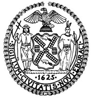 Kolorowanka Logo miasta Nowy Jork