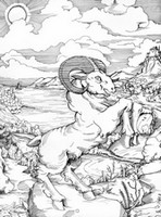 Art Therapy coloring page Aries
