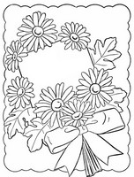 Coloriage anti-stress Fleurs