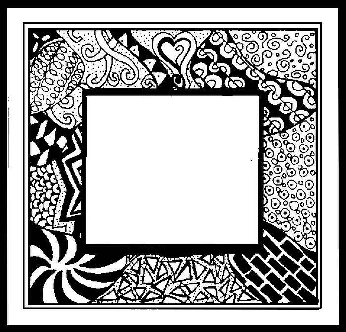 Dibujo para colorear relajante Cumpleanos