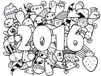 Anti-stress kleurplaten Welcome 2016