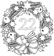 Coloriage anti-stress 22 décembre