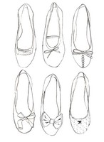 Coloriage anti-stress Ballerines