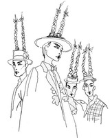 Dibujo para colorear relajante Thom Browne