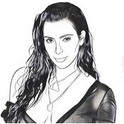 Ausmalen als Anti-Stress Kim Kardashian