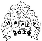 Ausmalen als Anti-Stress Happy 2020