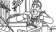 Art Therapy coloring page The Duke