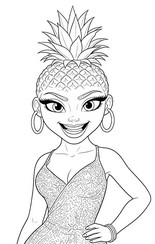 Art Therapy coloring page Pinapina