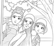 Coloriage anti-stress L'enquête