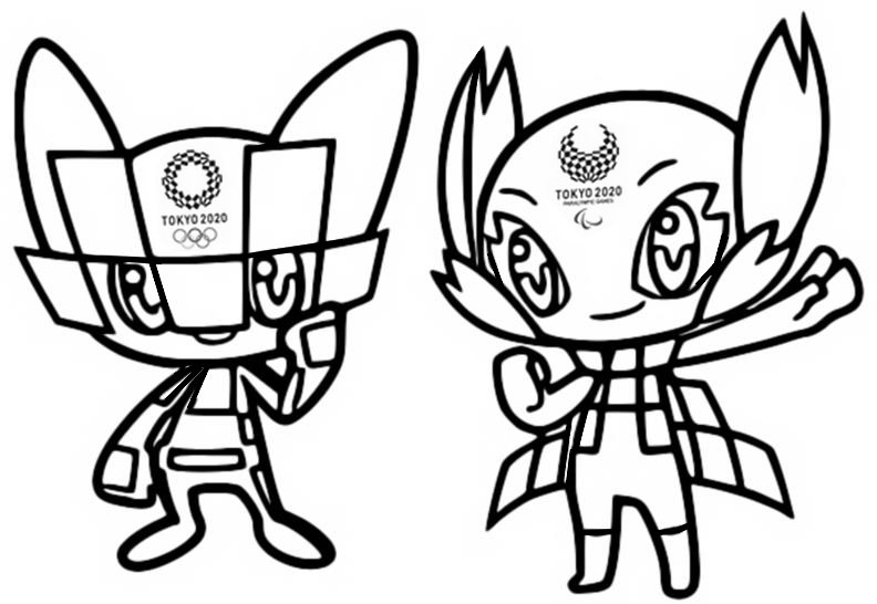 Mascotes Olympics Tokyo 2020