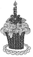 Zentangle Happy Birthday Coloring Pages For Adults - Celebrations ...