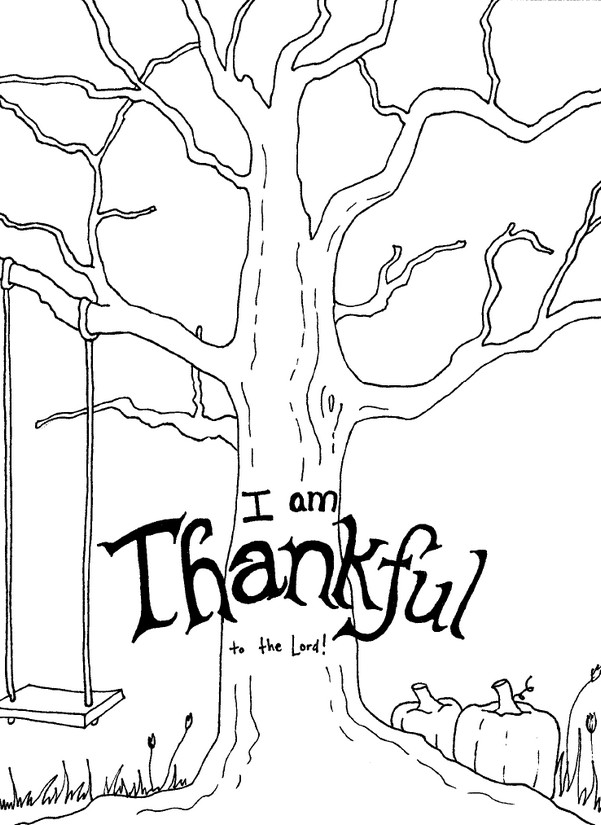 Anti-stress kleurplaten Thanksgiving