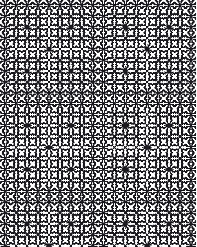 Coloriage anti-stress Motifs geometriques