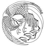 Art Therapy coloring page Phoenix