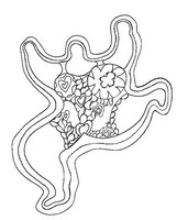 Coloriage anti-stress Nana Power