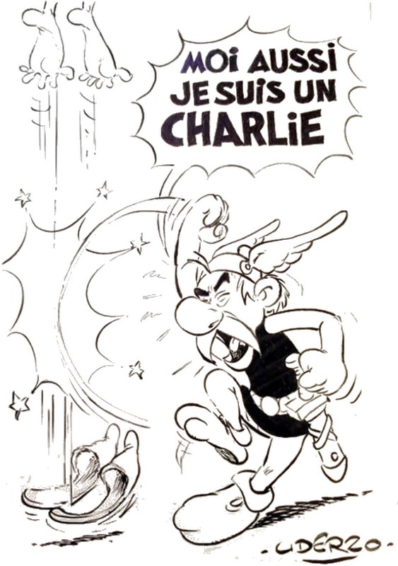Uderzo: Asterix est Charlie