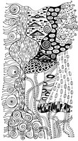 Ausmalen als Anti-Stress Muster Gustav Klimt 