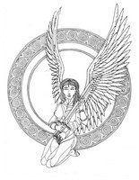 Art Therapy coloring page Virgo